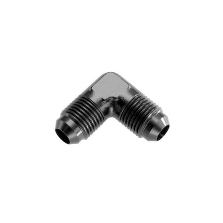 -12 MALE 90 DEGREE AN/JIC FLARE ADAPTER - BLACK